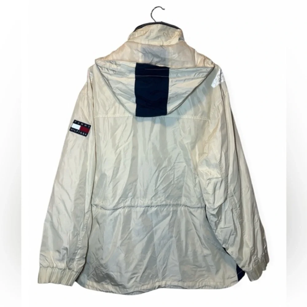 Vintage Tommy‎ Hilfiger XL Yacht Sailing Balaclava Tech Windbreaker Style Jacket